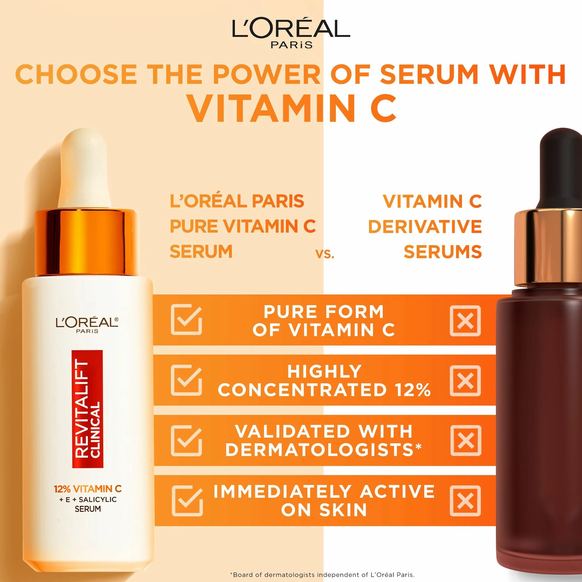 Revitalift Clinical 12%-os tisztaságú C-vitamin szérum 30 ml - L'Oréal Paris