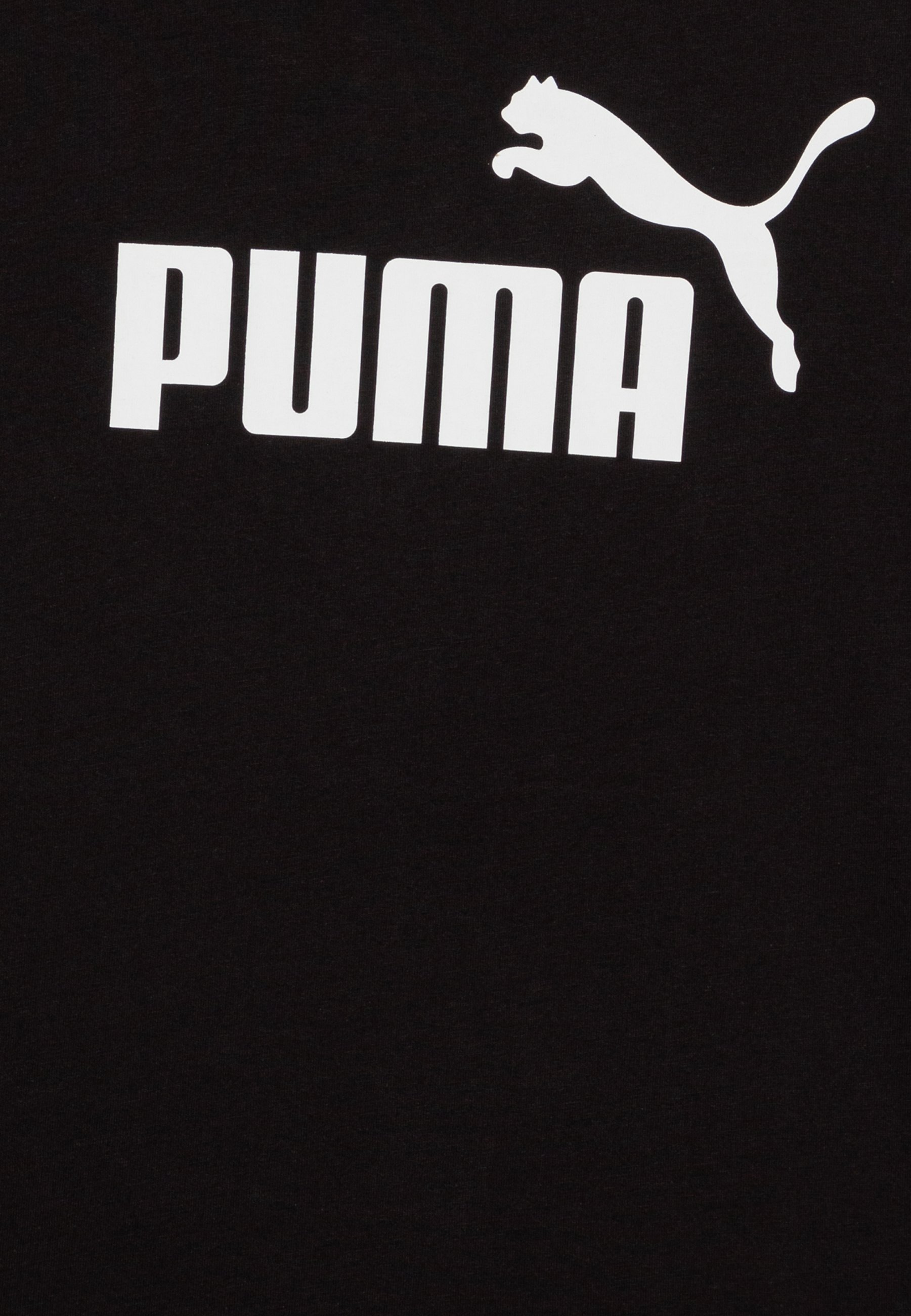 Puma LOGO T-shirt unisex - T-shirt met print - zwart