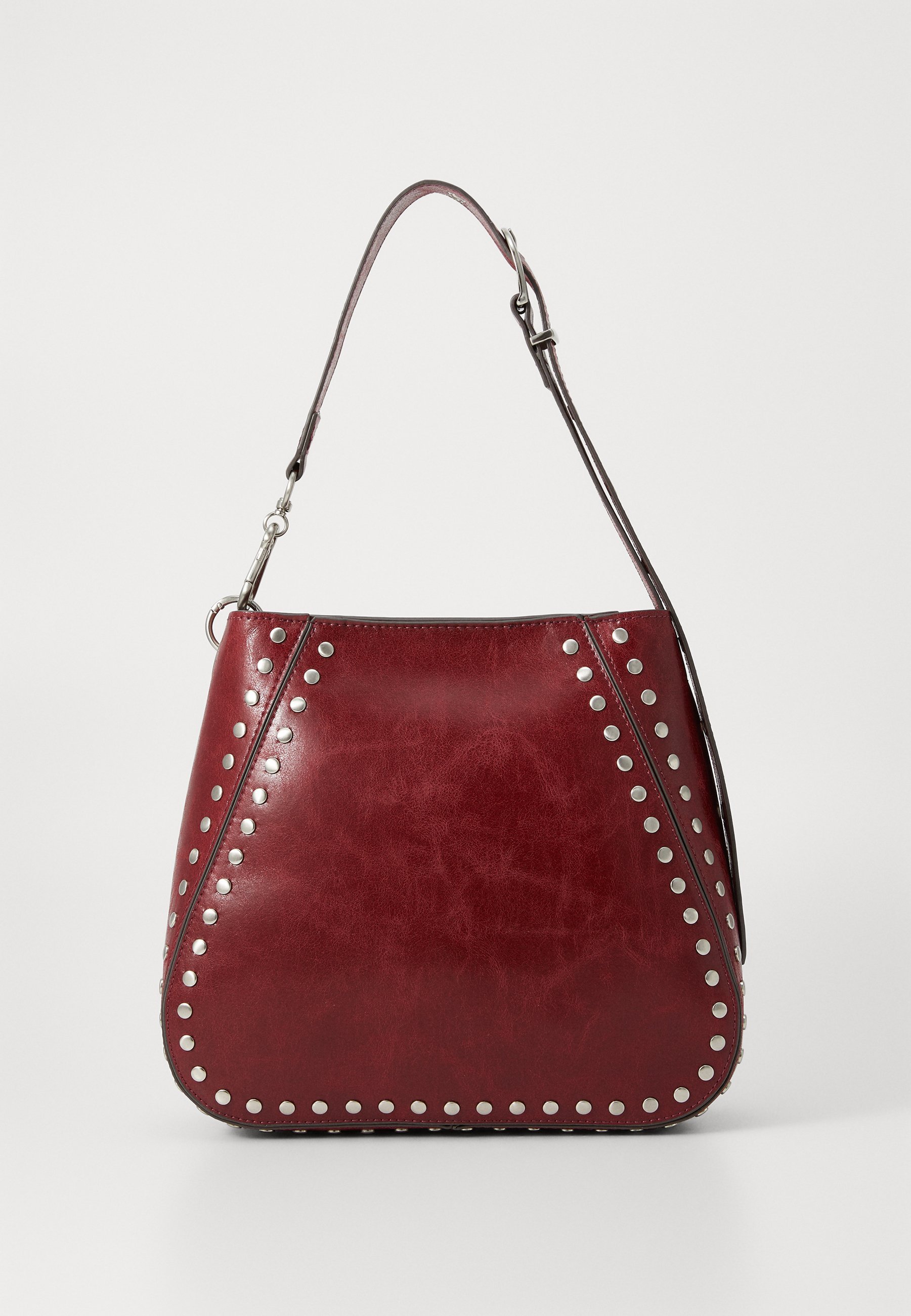 PARFOIS BURGUNDY M - Torebka typu cross body - bordowa