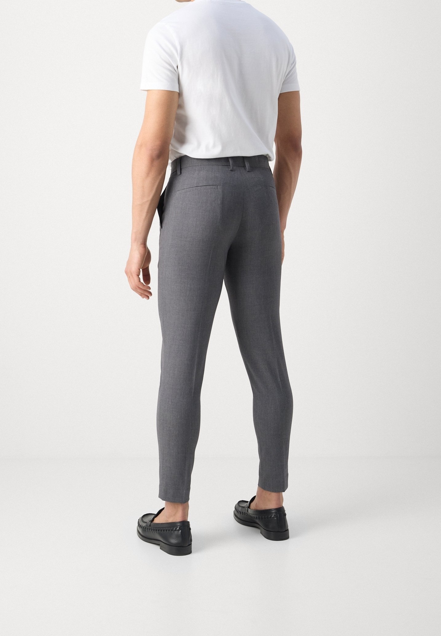 Lindbergh Chino's - gemêleerd grijs
