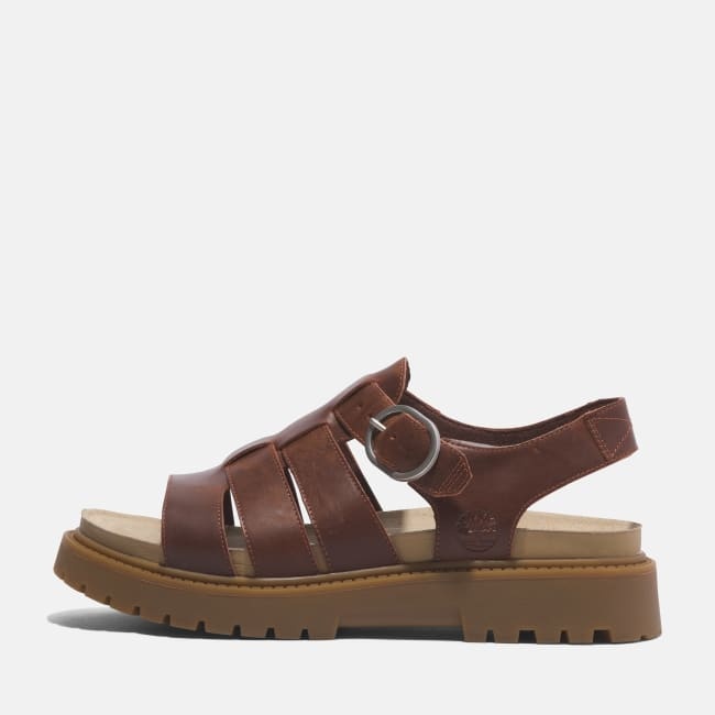 Sandalo Fisherman Clairemont Way da Donna in                rosso scuro