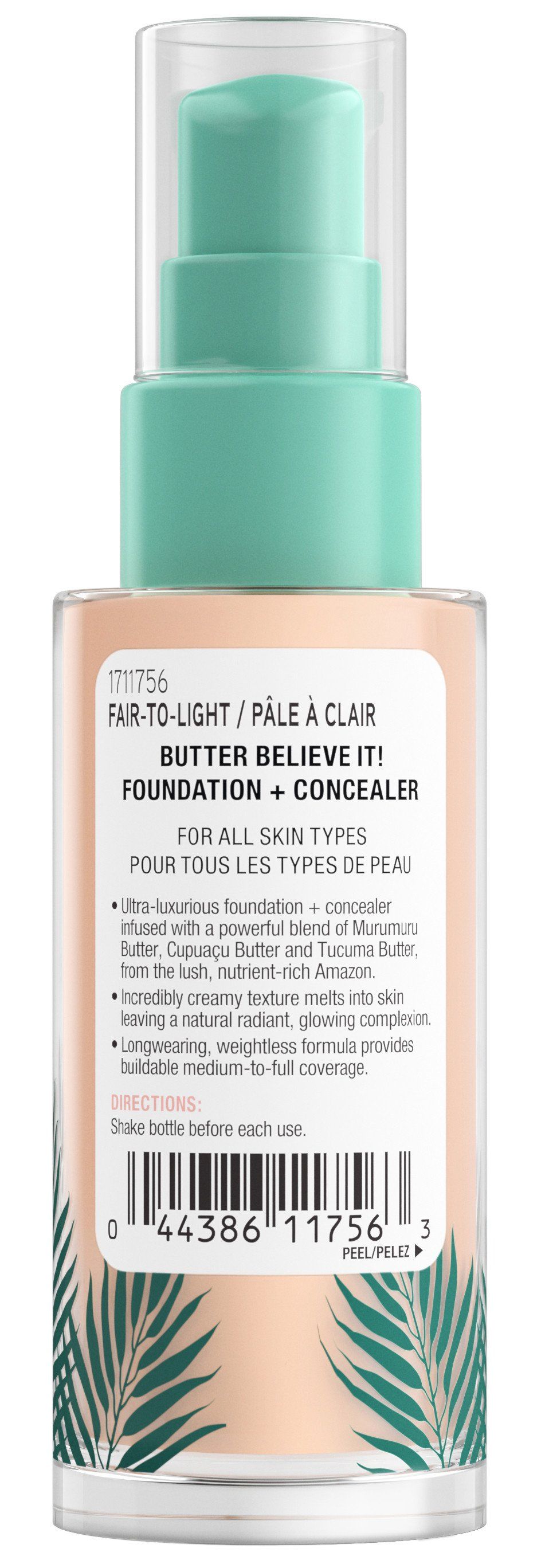Butter Foundation Concealer 2-v-1 podlaga za ličila in korektor Podlage za ličila