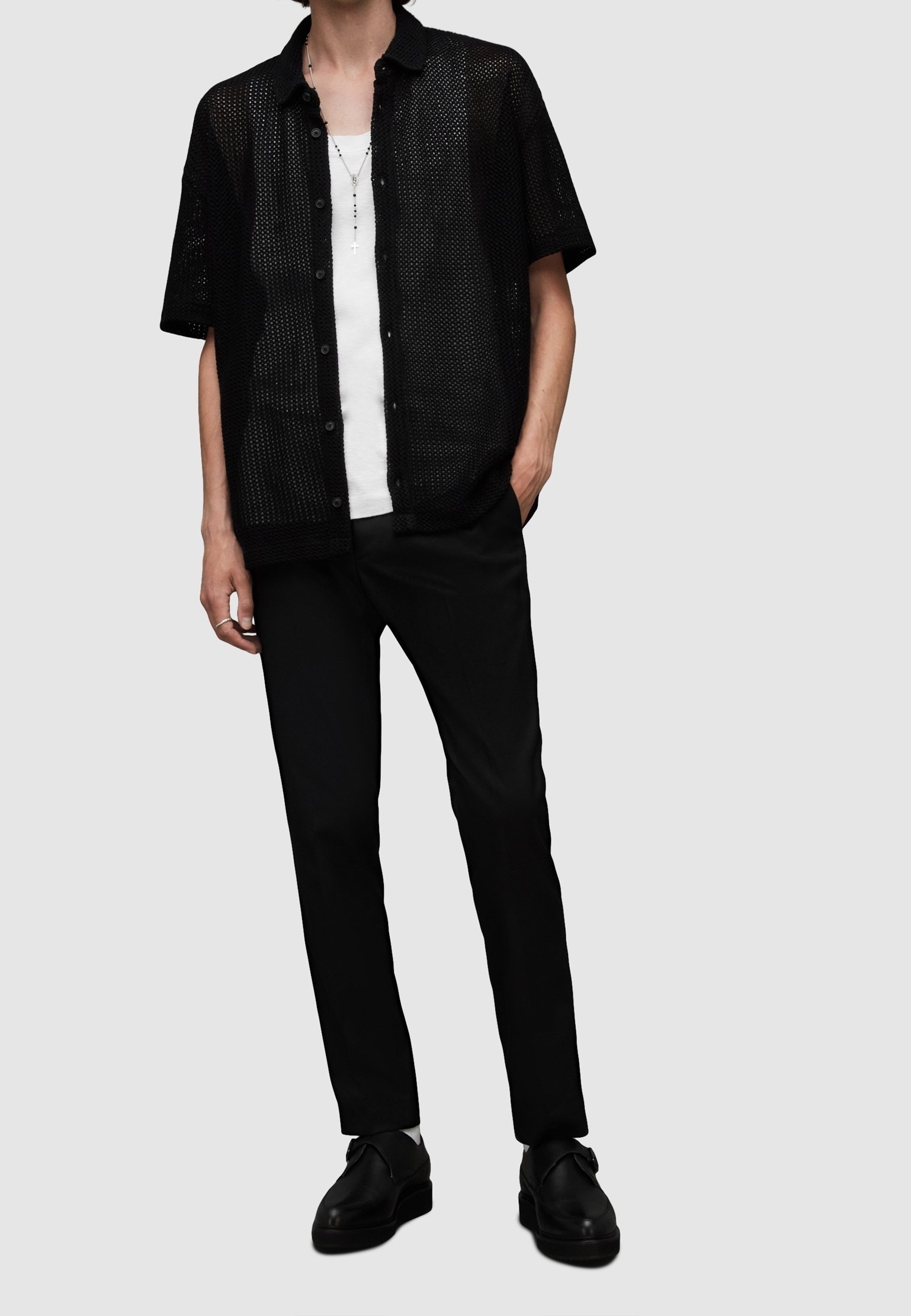 AllSaints shirt - zwart