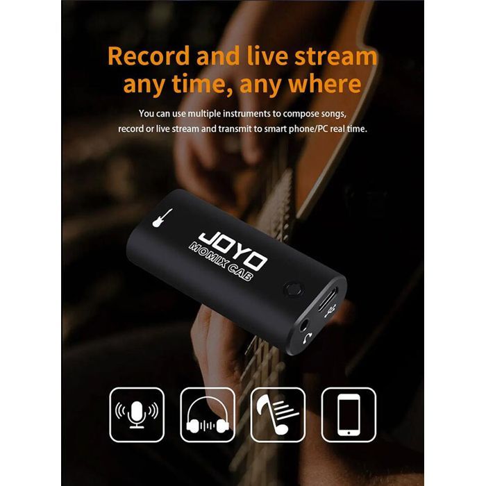 Tarjeta de sonido USB - RNCYN - Plug and Play - Portátil - Grabación y creación - Accesorios para guitarra