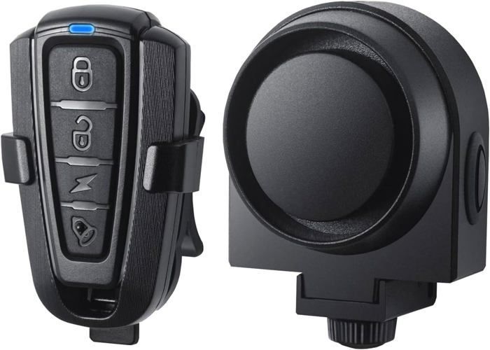 Alarma antirrobo, alarma inteligente con control remoto inalámbrico, para bicicleta/motocicleta/vehículo eléctrico/patinete.