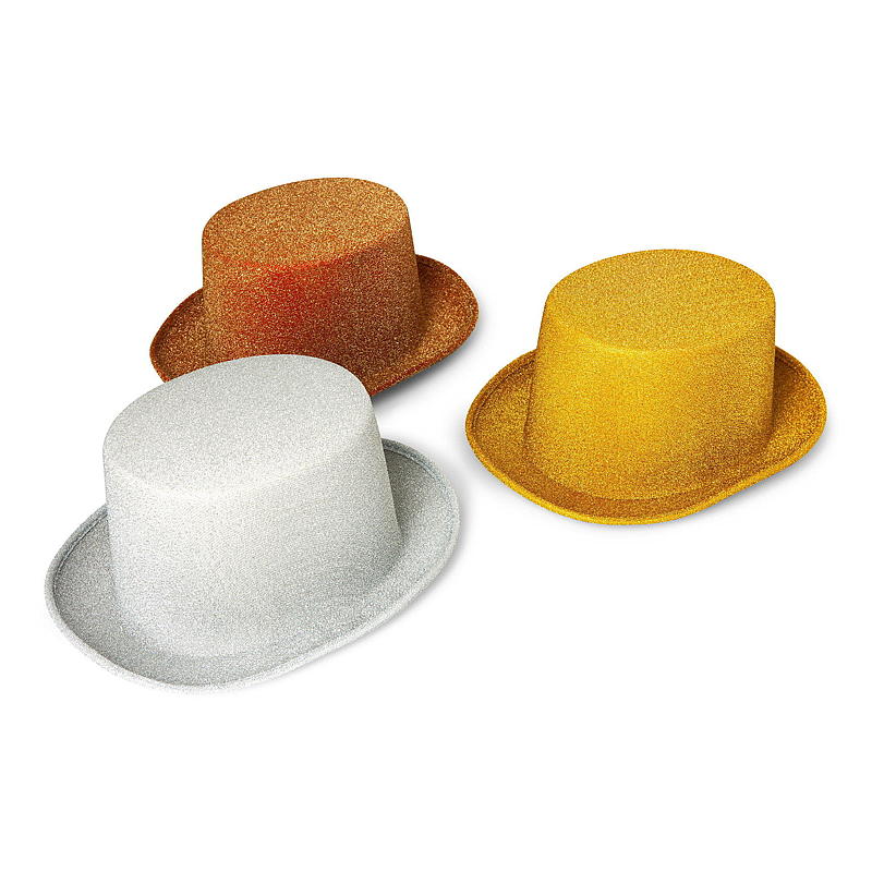 Sombrero de hilo dental color bronce