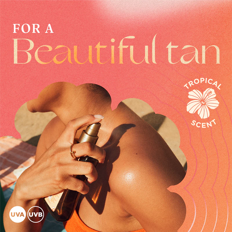 Hawaiian Tropical Glowing Protection Dry Oil SPF 30