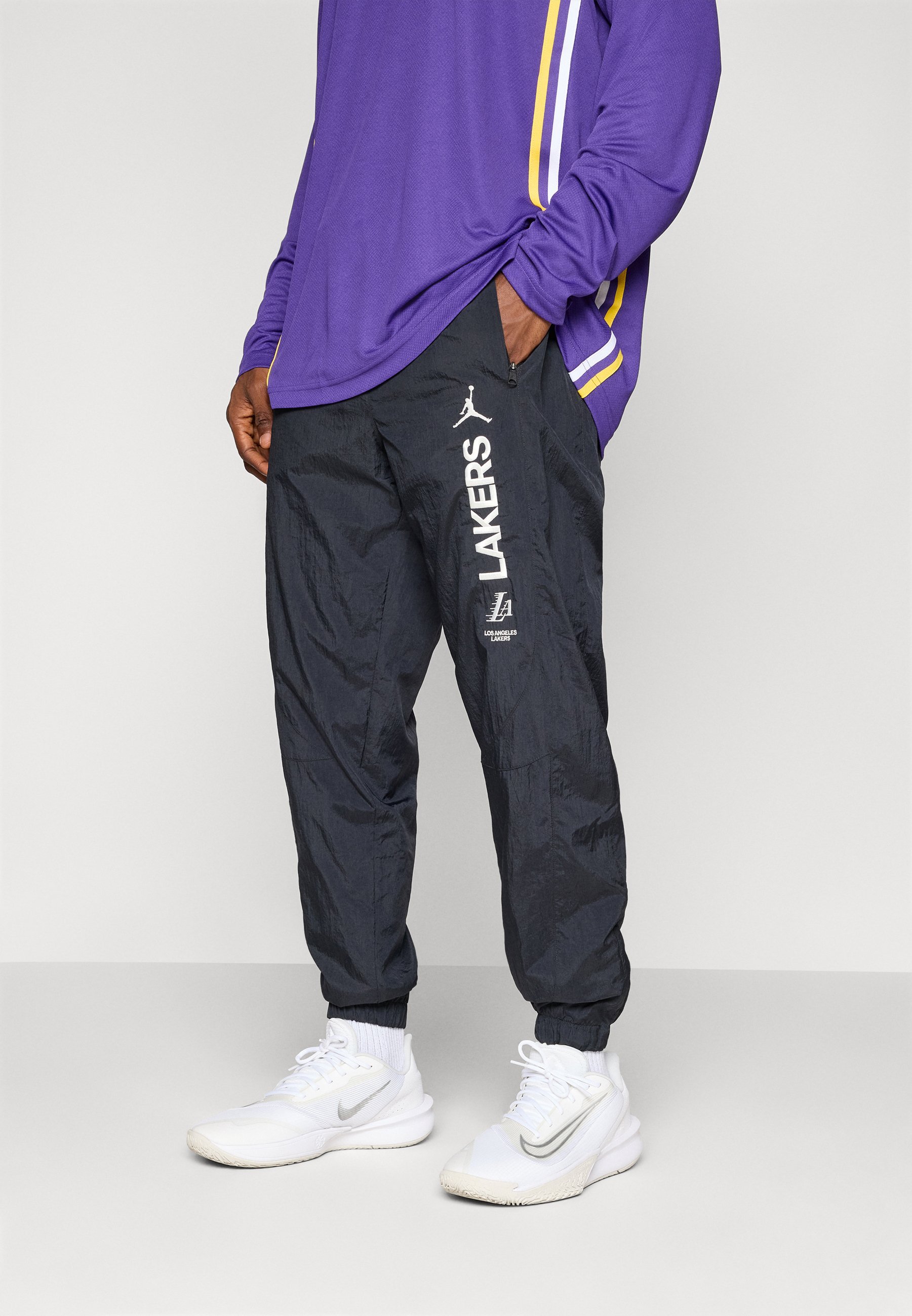 Nike Performance Los Angeles Lakers Hose – Trainingshose – Schwarz/Sail
