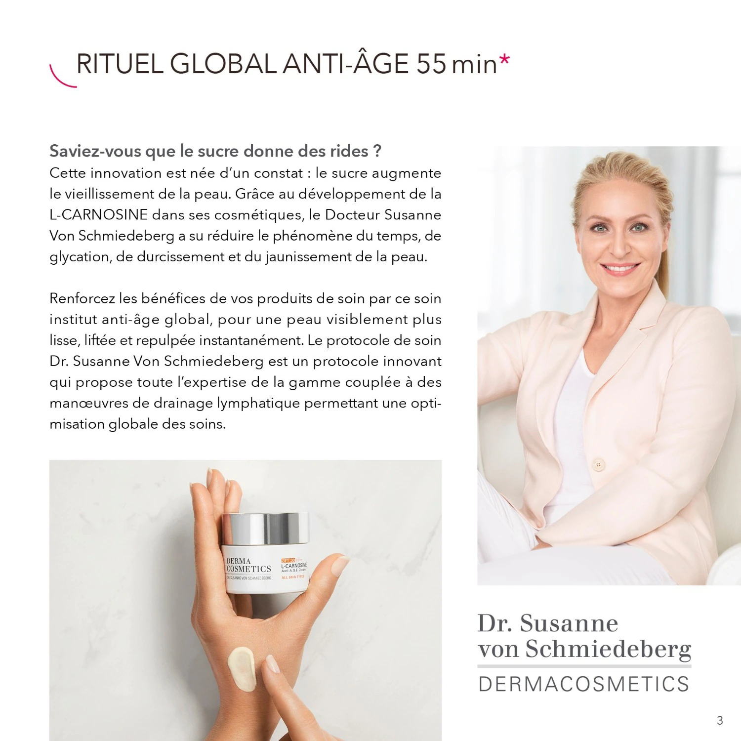 Dr. Susanne von Schmiedeberg Soin visage