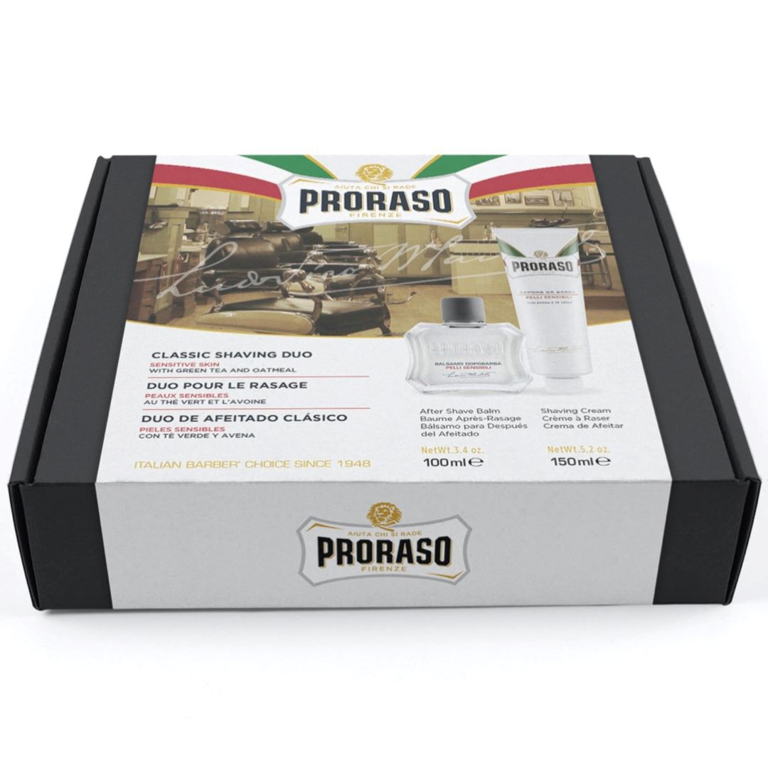 Proraso Classic skūšanās šepetītis, balts