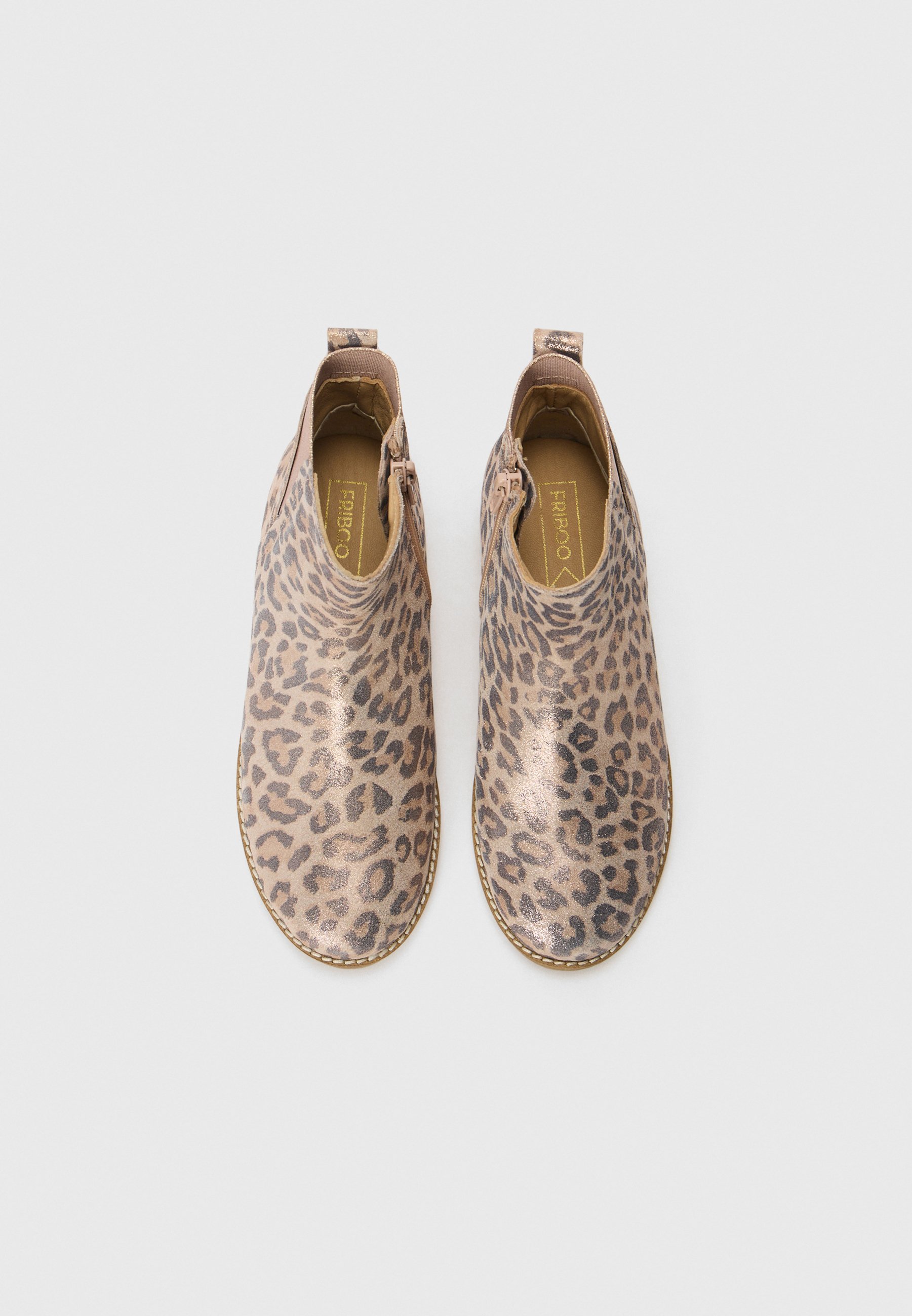 Friboo CUIR - Bottines classiques - couleur or rose