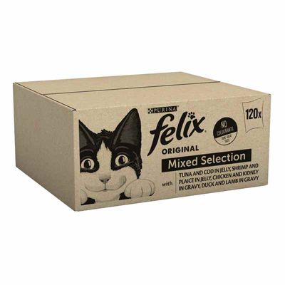 Felix Original Pouches 120 x 100g