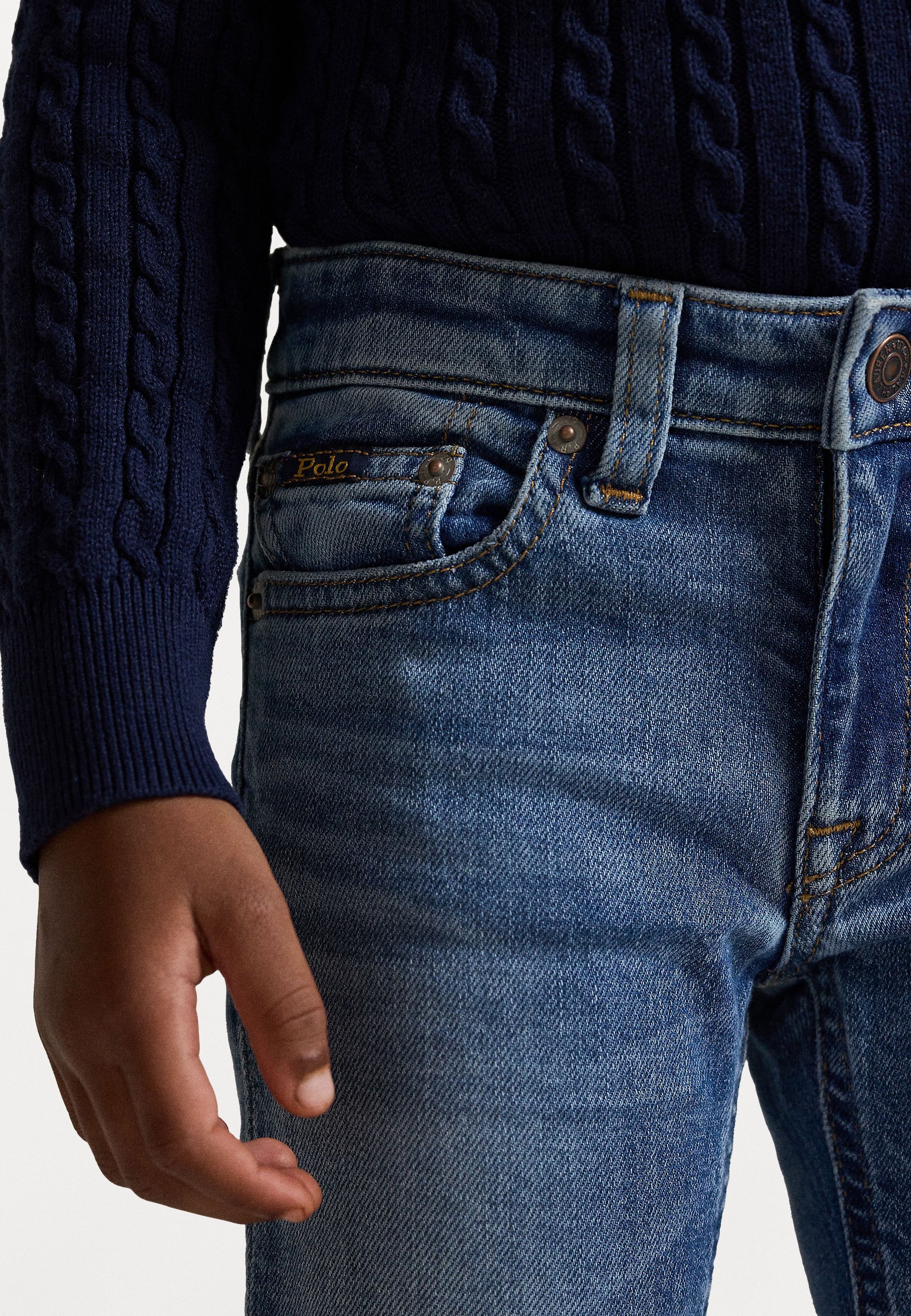 Polo Ralph Lauren flared indigo denim jeans - bootcut jeans - kinderwash