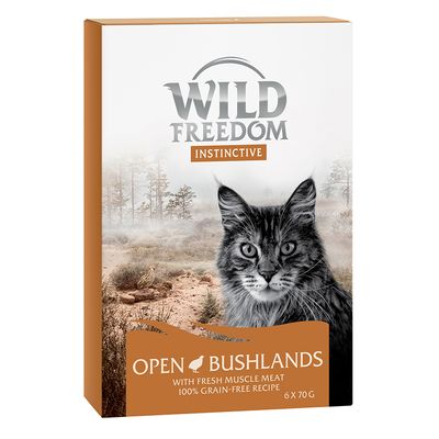 Wild Freedom Instinct pro dospělé 6 x 70 g