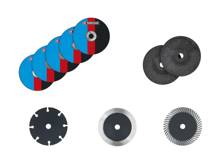 Acessórios PARKSIDE® para a esmerilhadeira angular PWSZ 76 A1