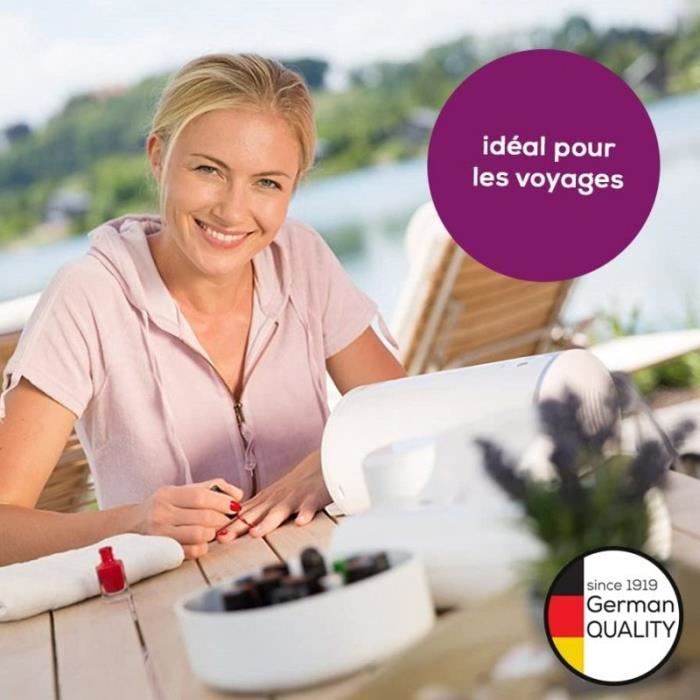 Manicure- en pedicureset - BEURER MP 41 - 7 hoogwaardige opzetstukken - LED-verlichting - 2 snelheden