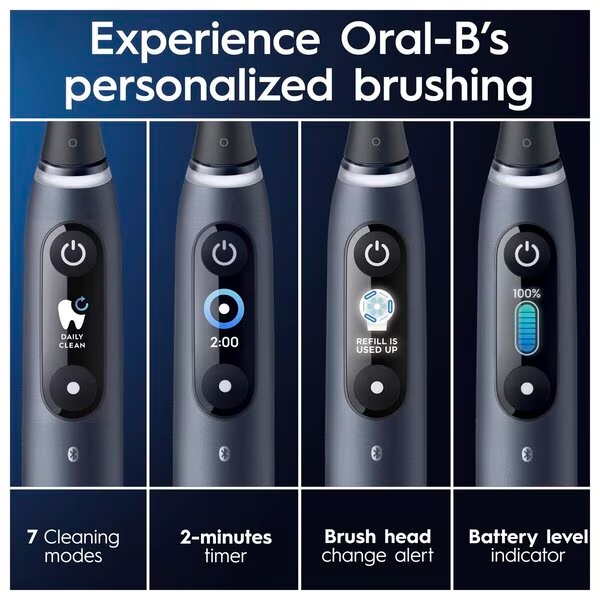 Oral-B електрична четкица за зубе iO9 црна оникс црна