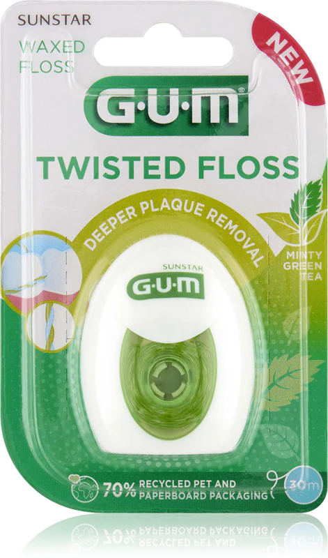 GUM Twisted Floss Zahnseide