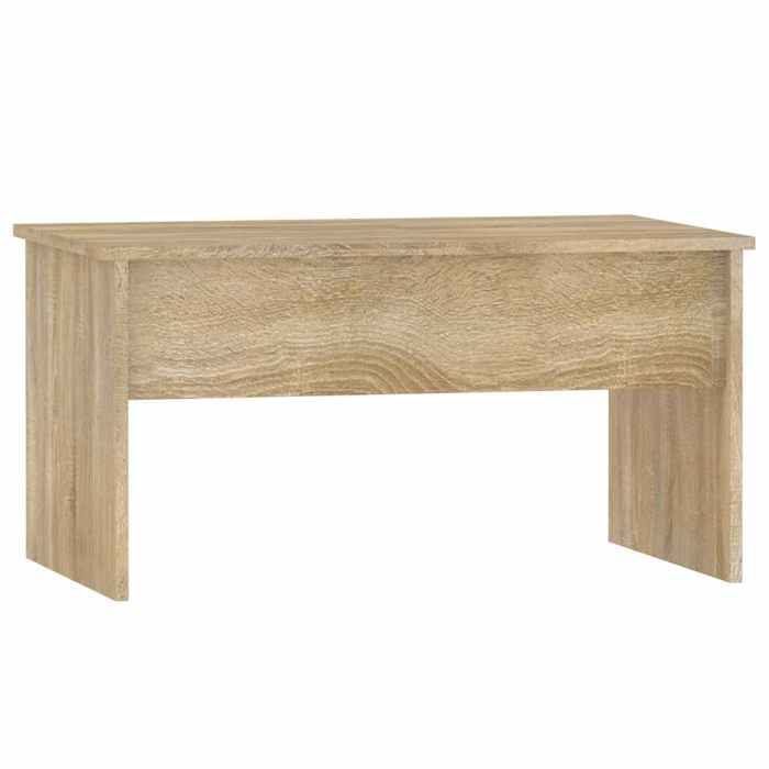 vidaXL sofabord Sonoma eg 80x50,5x41,5 cm konstrueret træ 809641