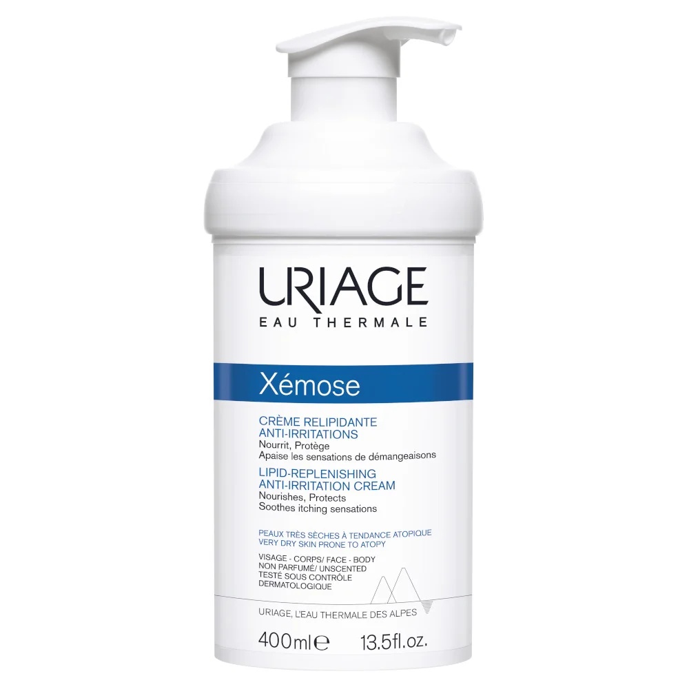 URIAGE Uriage Xèmose taastav kreem ärrituse ja kuiva naha vastu 400 ml ideaalne sügeluse vastu