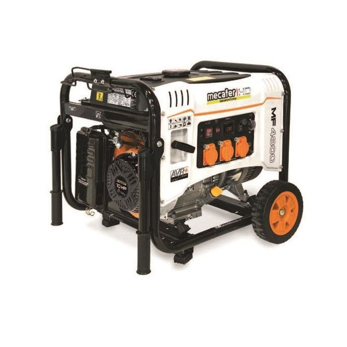 Groupe Electrogène 4200W 4 temps 10HP 308cc MF4800 HD Mecafer