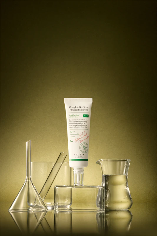 AXIS-Y 6+1+1 Geavanceerde Formule Complete Stressvrije Fysieke Zonnebrandcrème Lichte Beschermende Gezichtscrème SPF 50+