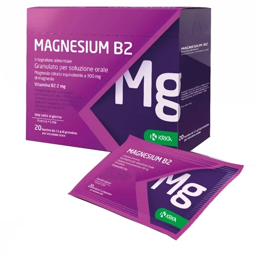 KRKA PHARMACEUTICALS Magnésio B2 3/2 mg 2 comprimidos