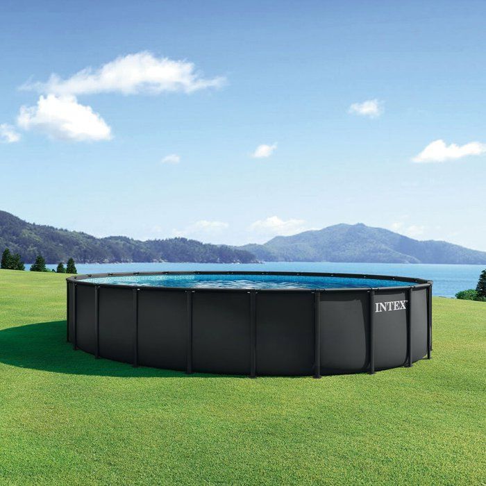 Kit Piscine hors sol tubulaire INTEX - Ultra XTR - 732 x 132 cm - Ronde (Filtre à sable + accessoires) - 26340GS