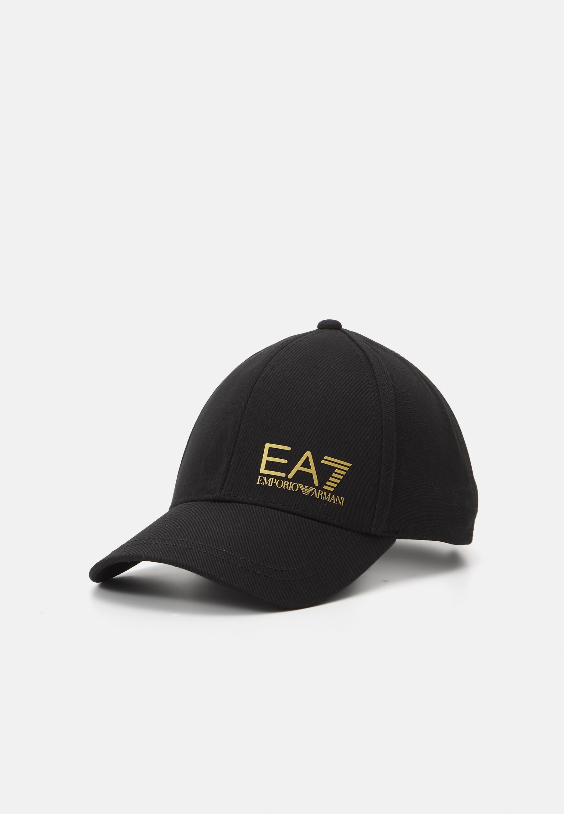 EA7 Emporio Armani TRAIN CORE ID LOGO UNISEX - Czapka - czarno-złota