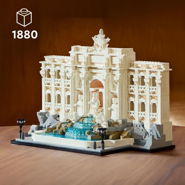 LEGO Architecture 21062 La Fontana di Trevi - Set de construcción para adultos sobre Roma
