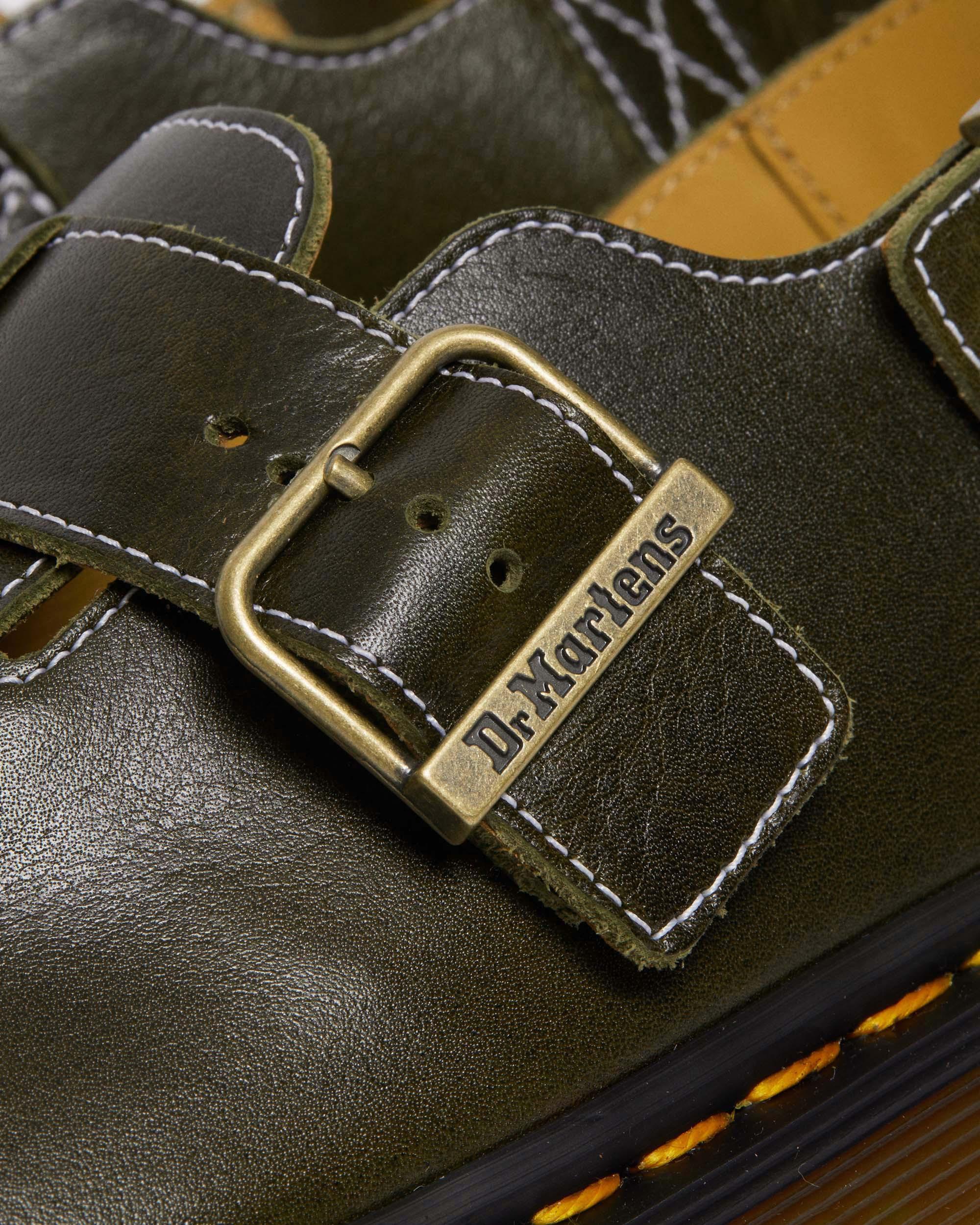 Jorge Made in England Classic Leather Slingback Mules