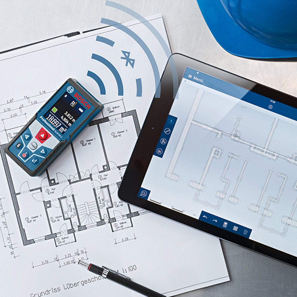 Dalmierz BOSCH 50m z Bluetooth GLM50C