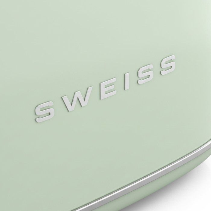Grille pain vintage 2 fentes - SWEISS - GRS7 - 850 W - Thermostat réglable - Vert