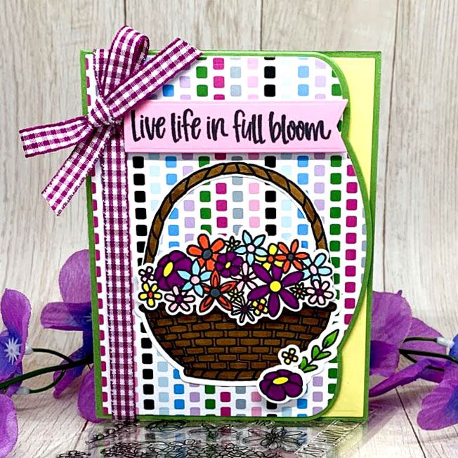 morebasket2stamp Clear Stamp Set