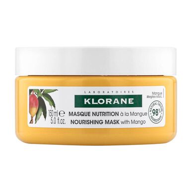 Klorane Mango Nourishing Mask Nærende Mango Mask Fuktighetsgivende Tørt Hår 150 ml 150 ml