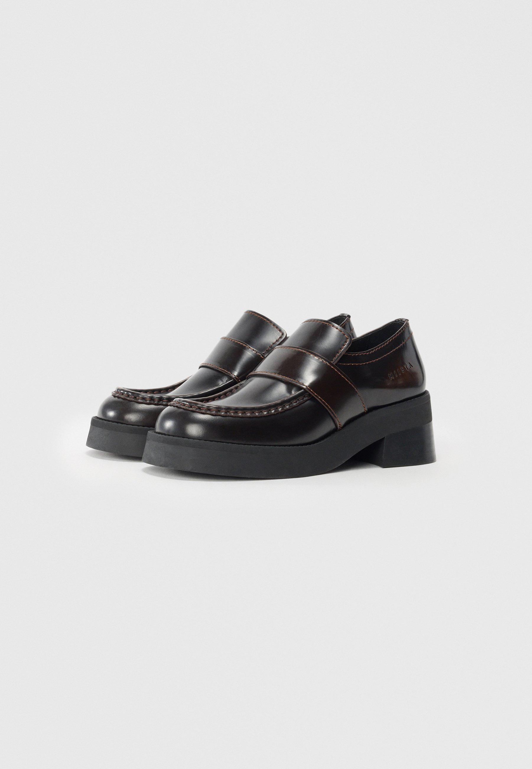MIISTA LIB - Mocassins - marron/noir
