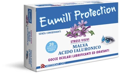 EUMILL Gotas Oftálmicas Eumill Protection 20 frascos para ojos cansados y secos