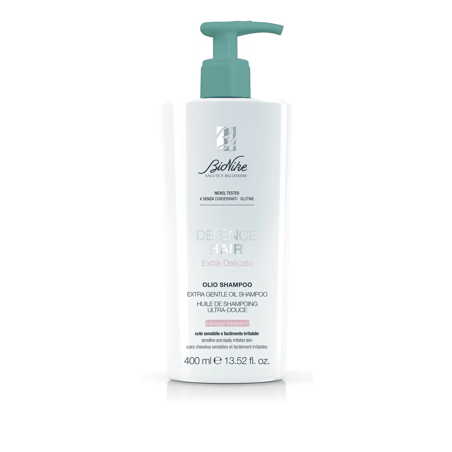 Defence Hair Olio Shampoo Extra Delicato - Shampoo Uso Frequente, Shampoo Delicato