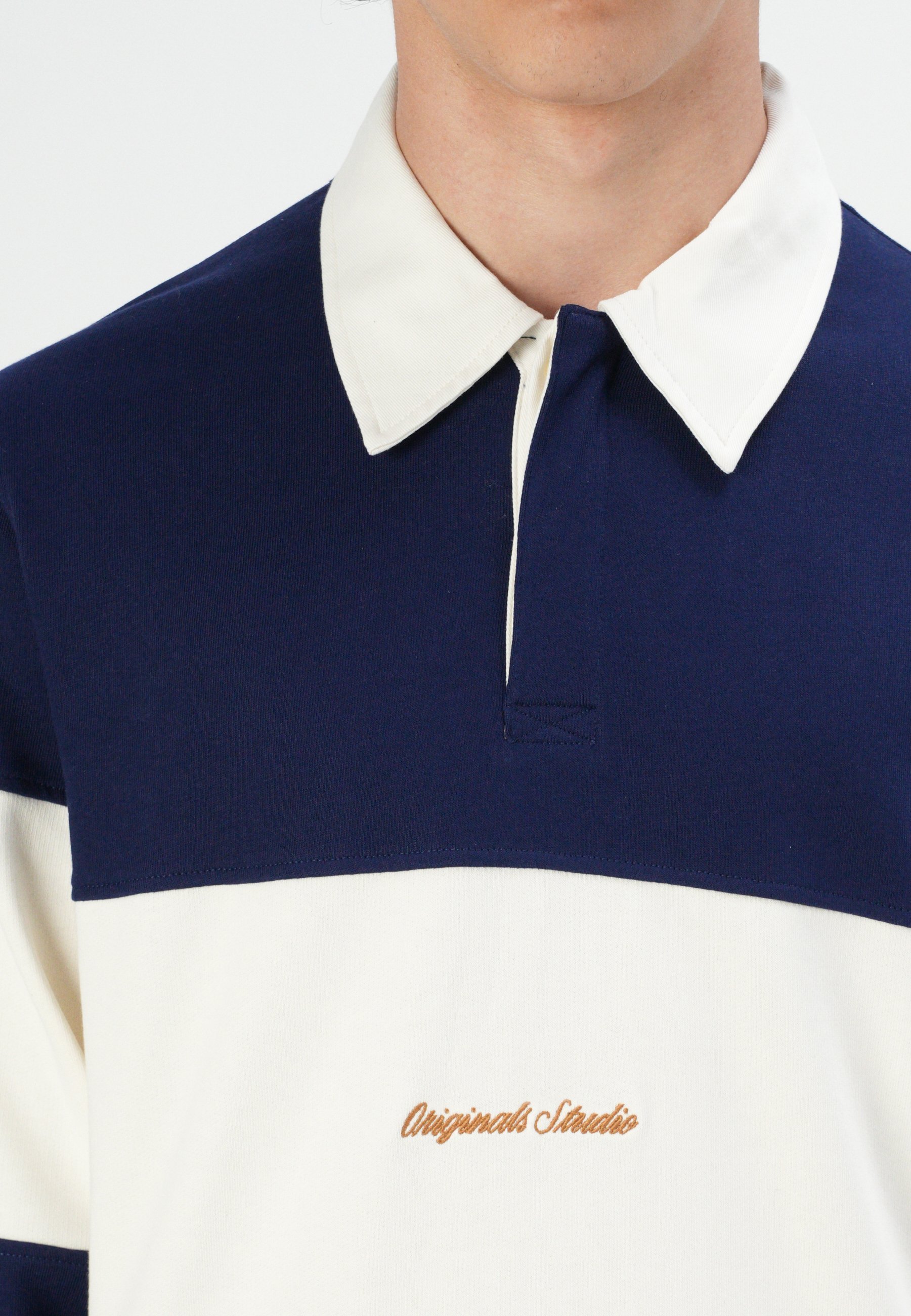 Jack & Jones JORNORREBRO BLOCKING - Poloshirt - oceaangrot