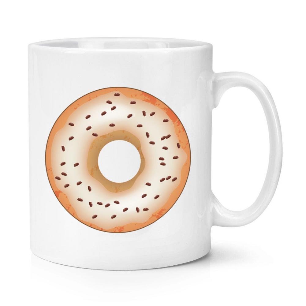 Mug en céramique fantaisie « Beignet glacé au café » (30 cl)