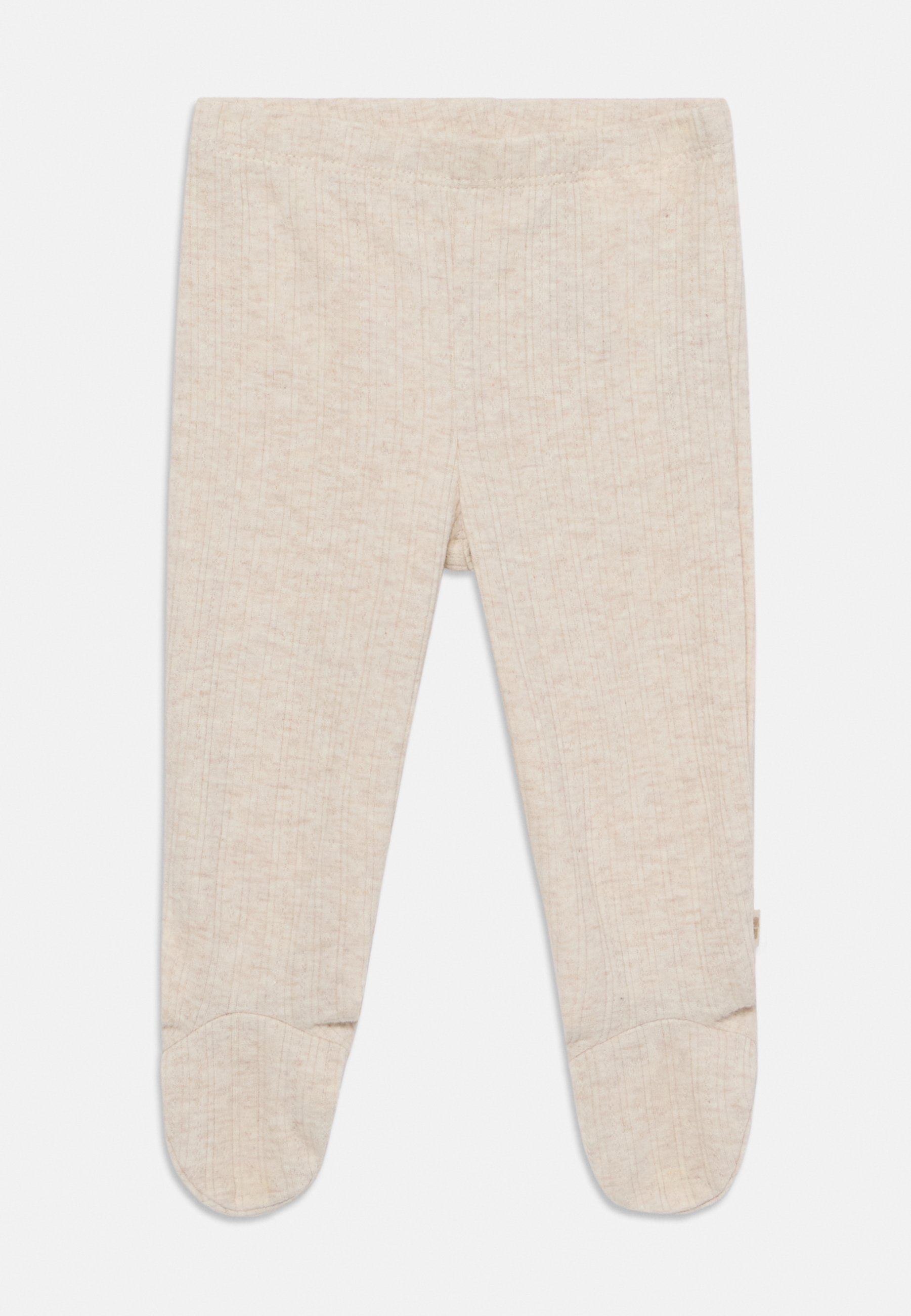 Huggies broekenset met voetjes, unisex - Top met lange mouwen - zand