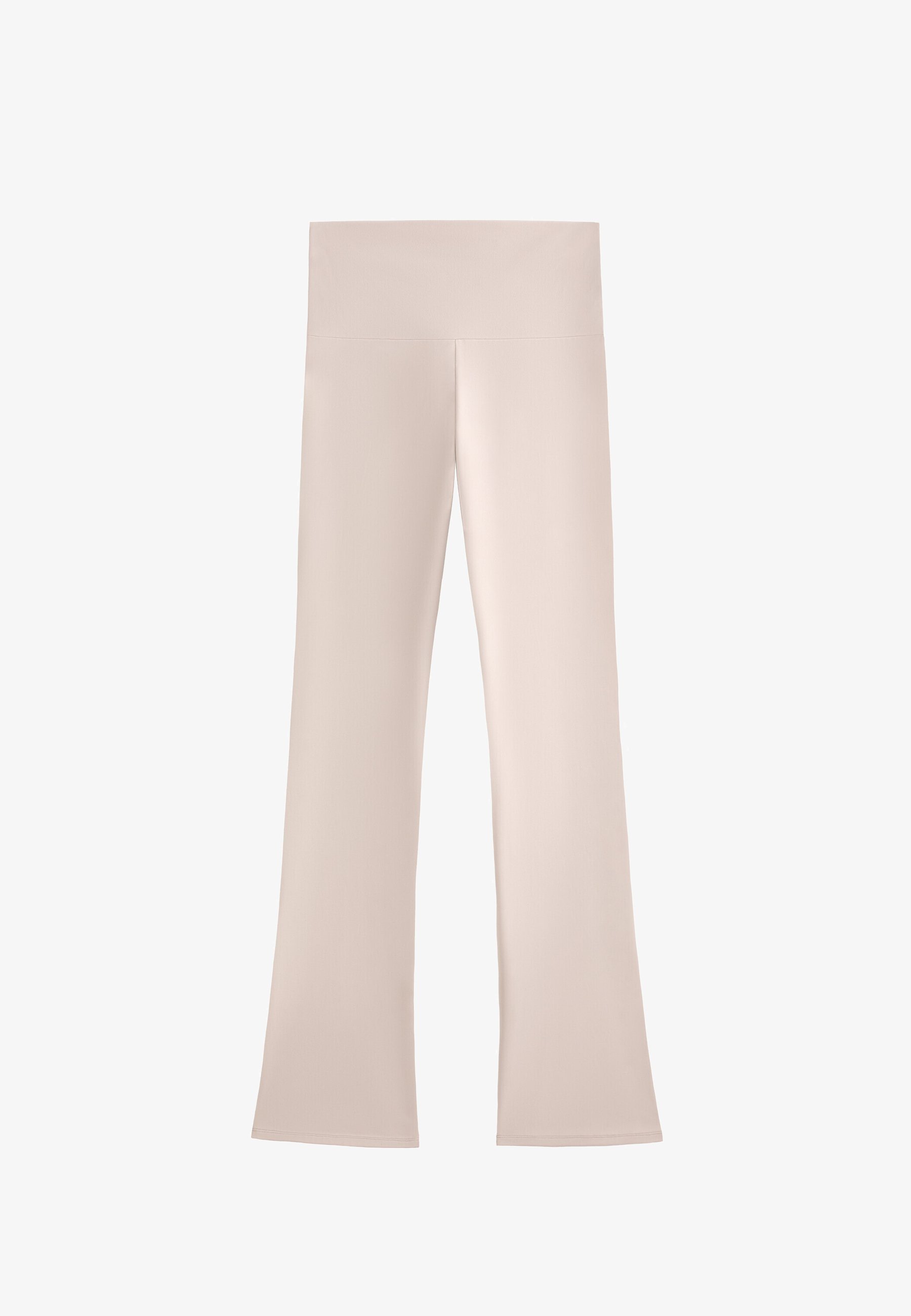 Leggings OYSHO HIGH-RISE COMFORTLUX FLARE - sable