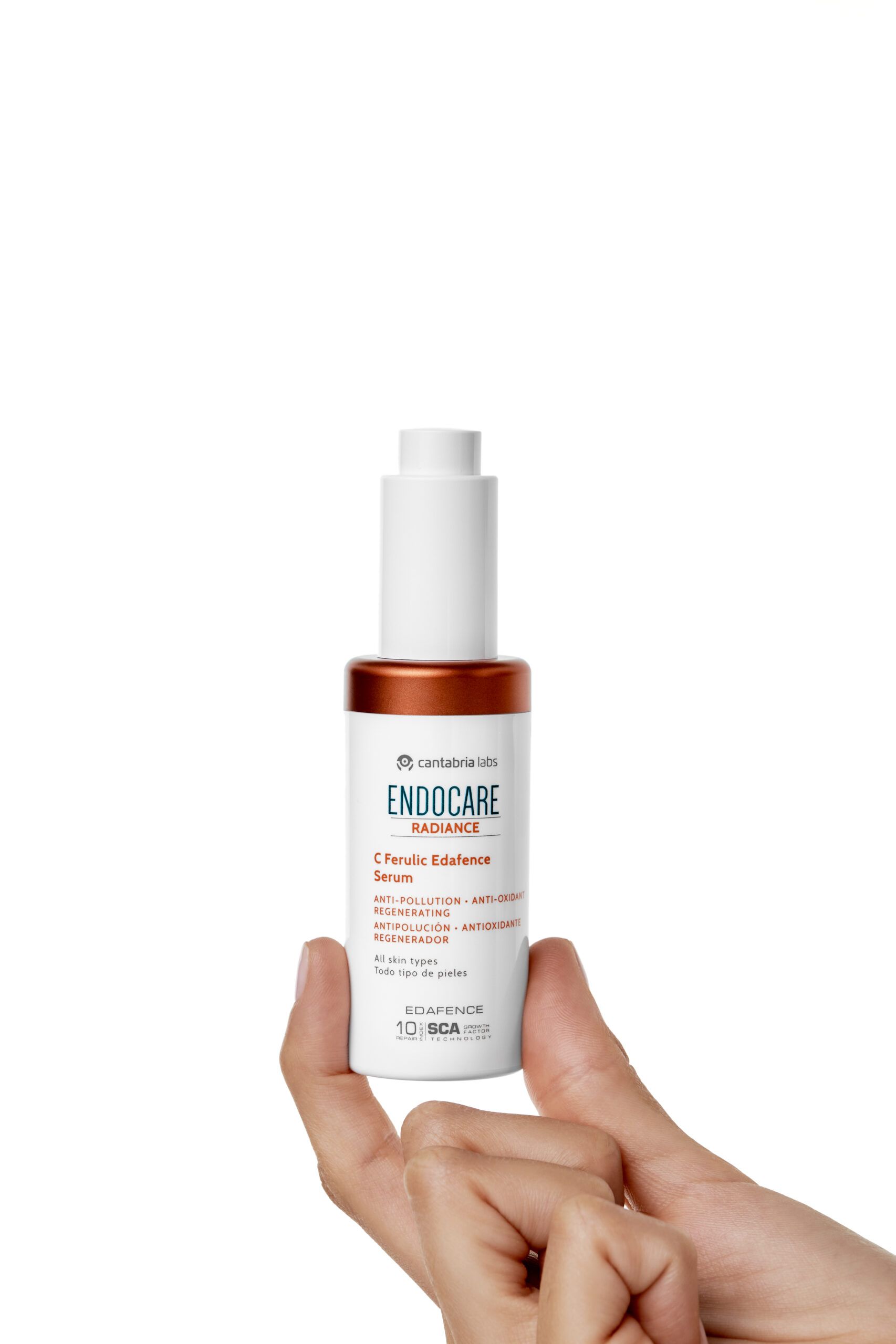 Endocare Radiance C Ferulic Edafense серум Ампуле и флеш третмани