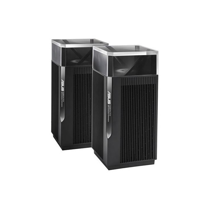 Pack de 2 routeurs sans fil Tri-bande Asus ZenWiFi Pro XT12 Noir