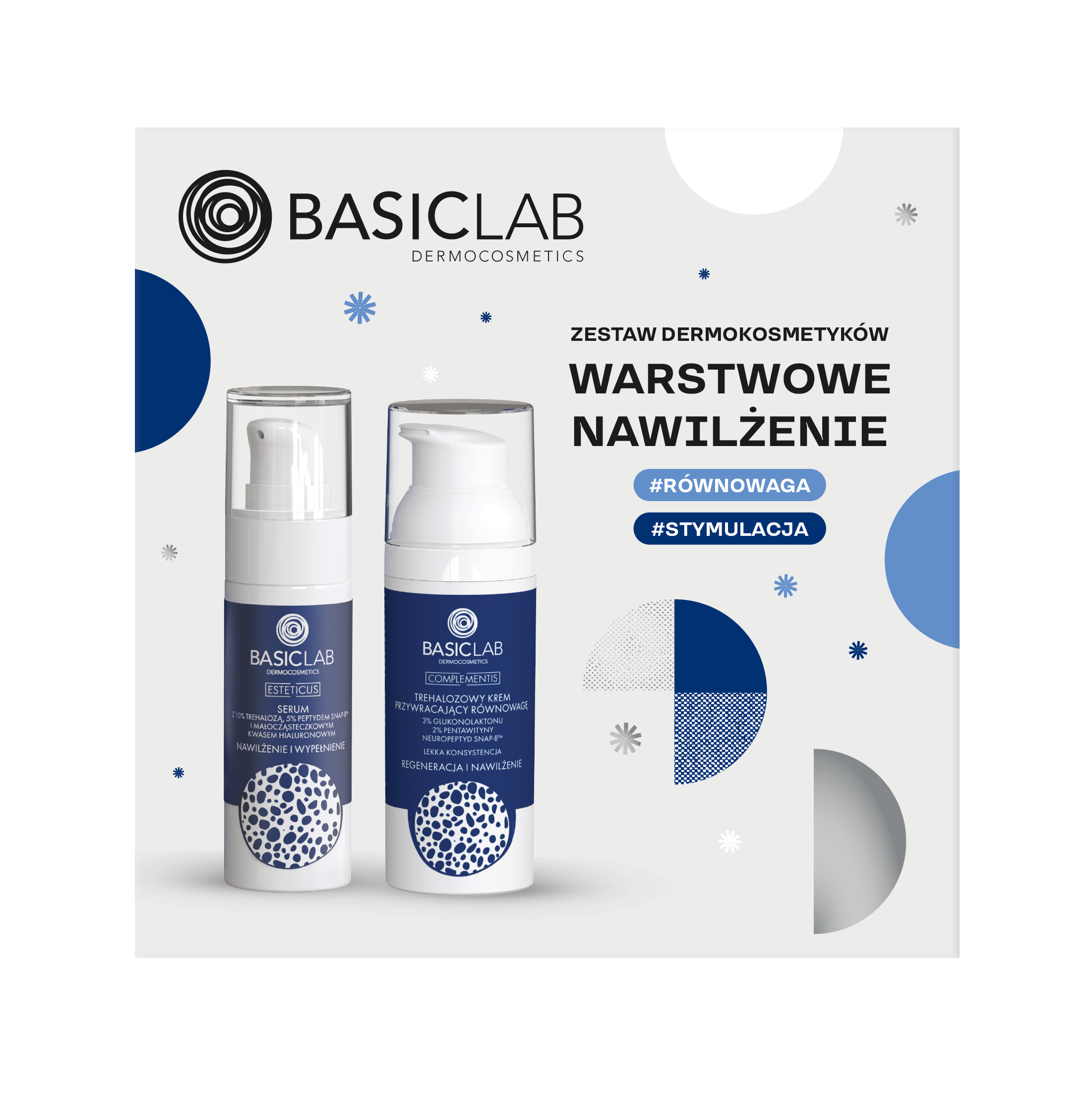 Basiclab večplastna vlažilna krema