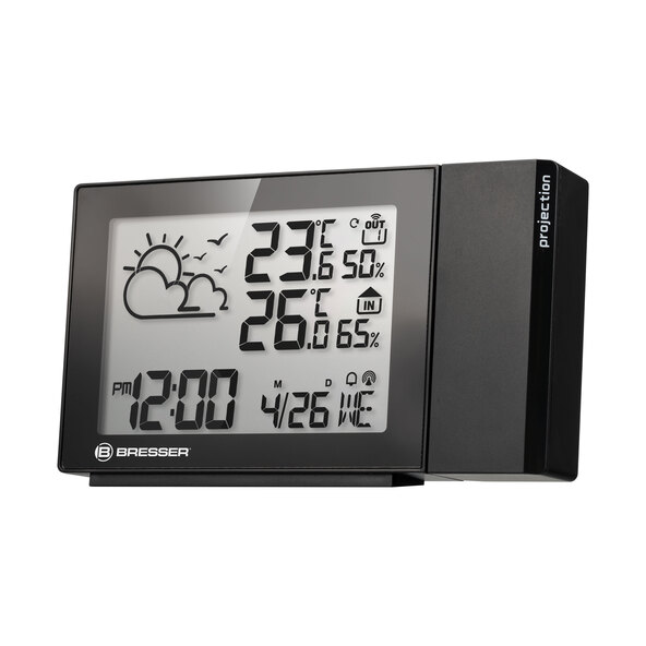 Ραδιο-μετεωρολογικός σταθμός προβολής MeteoTemp