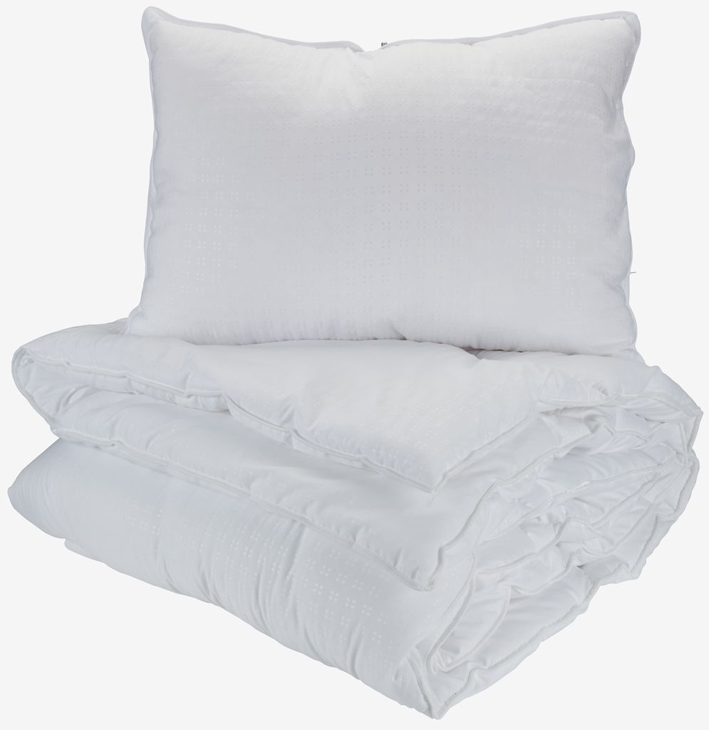 KOLLA plus Komplet poplun/jastuk od vlakana 140x200/50x70 KOLLA ekstra topli
