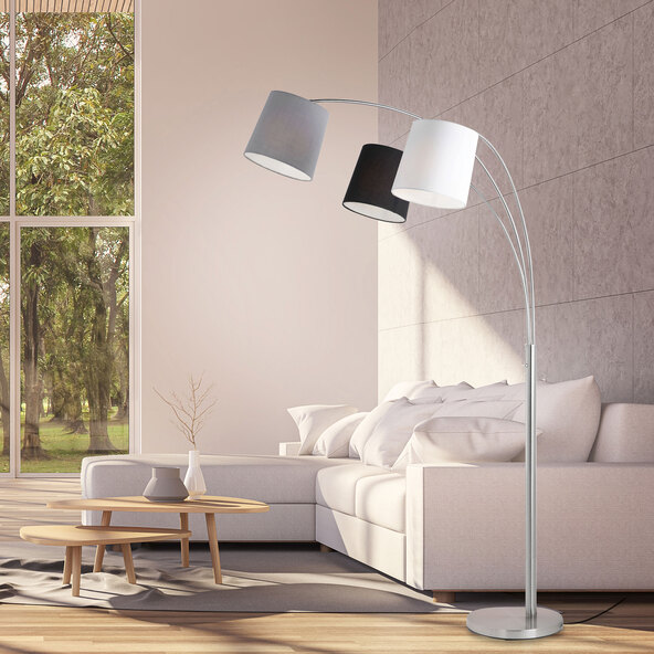Επιδαπέδιο φωτιστικό Melvin E27, 3φωτο