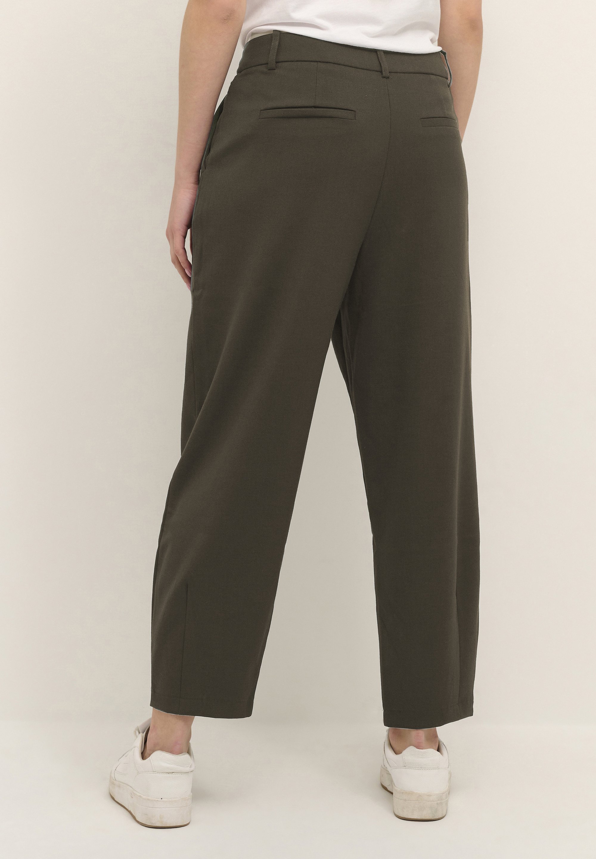 Kaffe MERLE SUITING - Broek - bosnacht