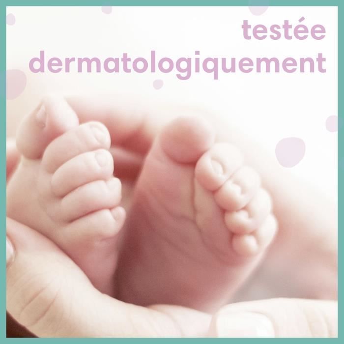 PAMPERS Lingettes bébé SENSITIVE - Lot de 4 x 52 lingettes - 208 lingettes